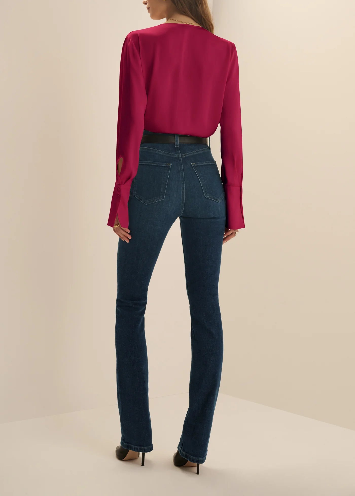Favorite Daughter The Date Blouse - Raspberry