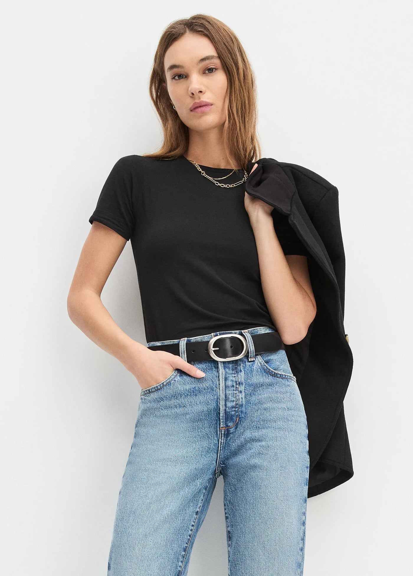The Jean Belt-Black