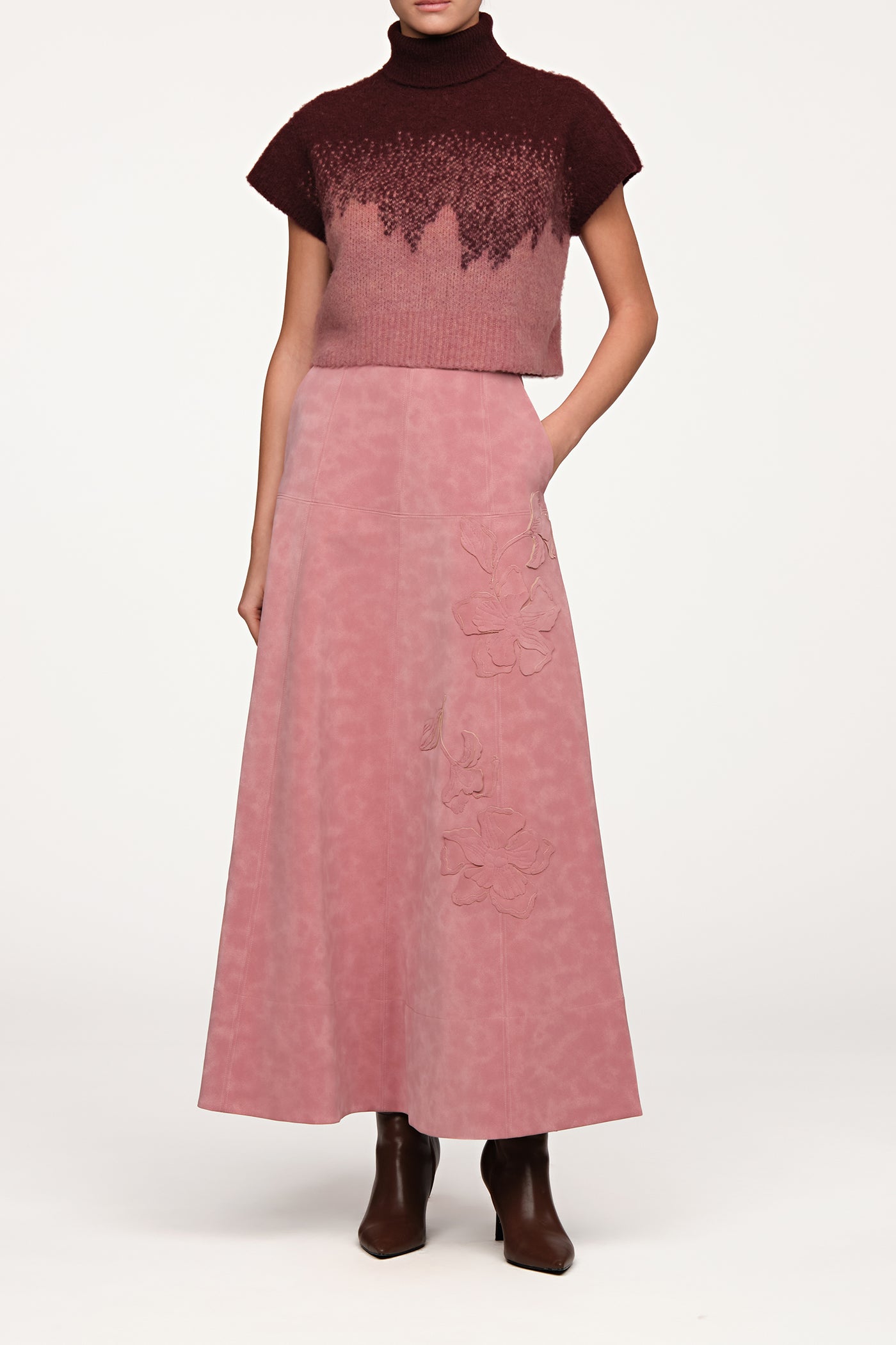 Amur Harper Ombre Knit Top