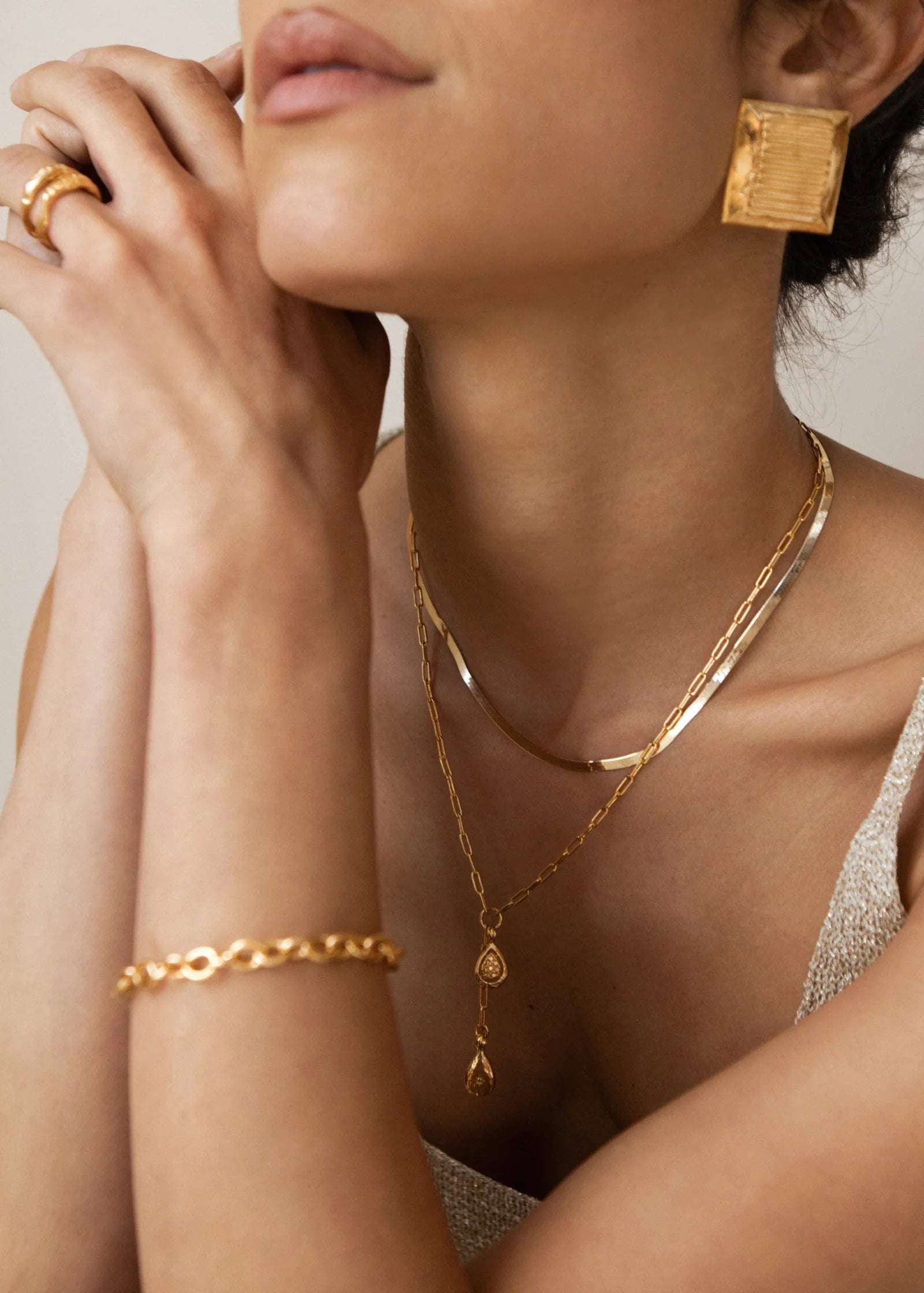 Pamela Card Jewelry Art of Connection Bracelet - Gold