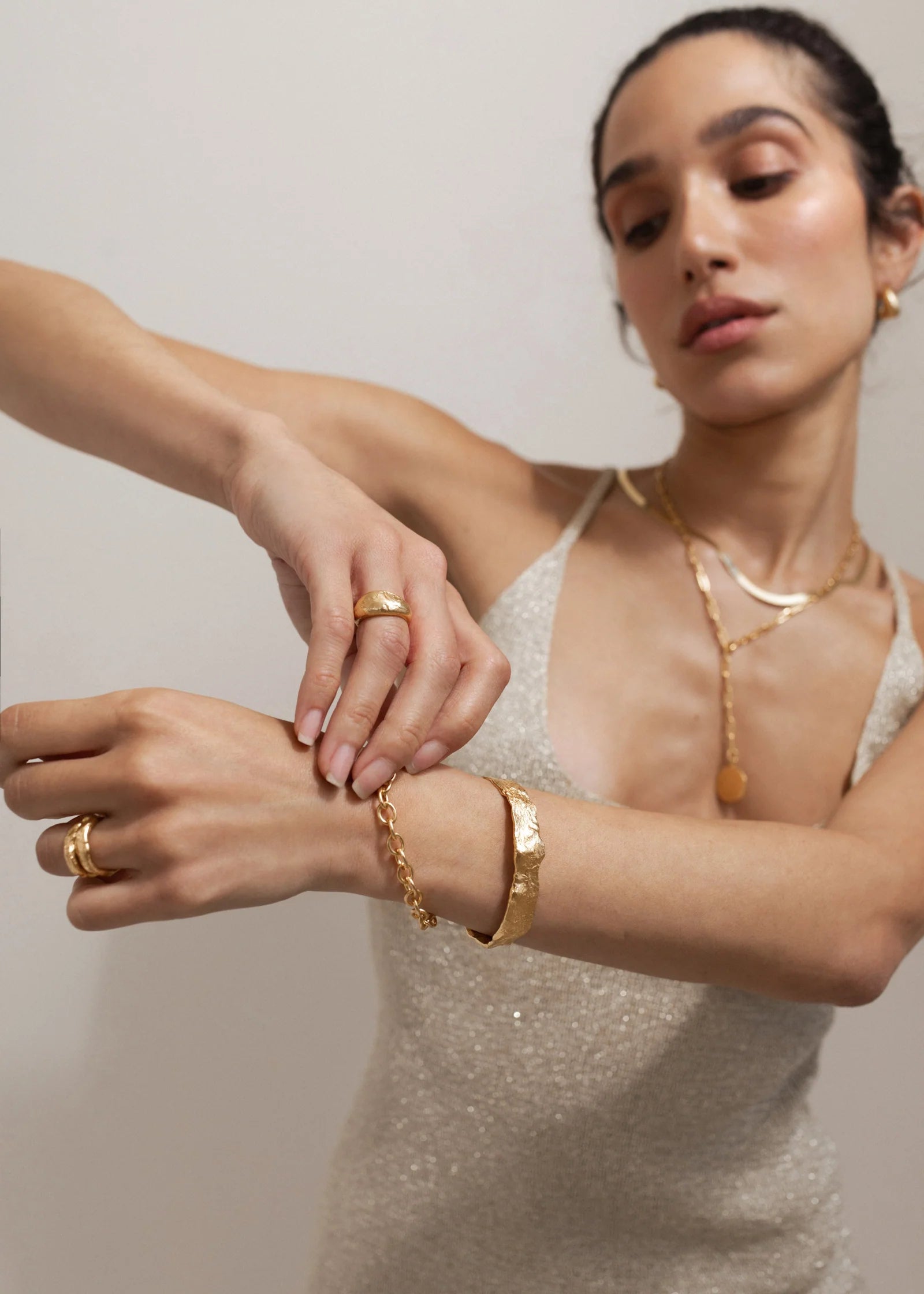 Art of Connection Bracelet - Gold