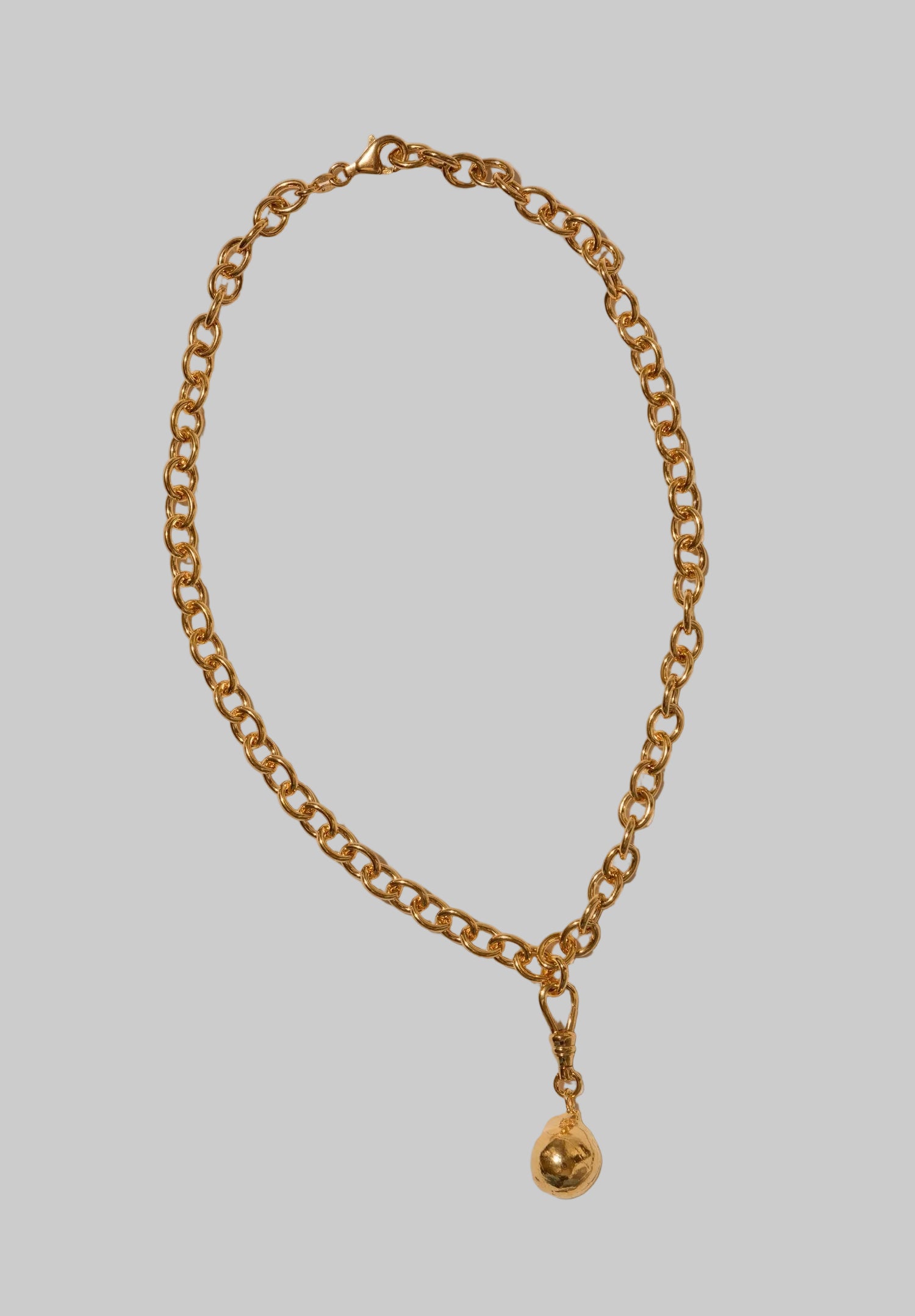 Molten Baroque Necklace - Gold