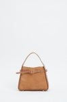 Cleo Small Suede Bucket Bag