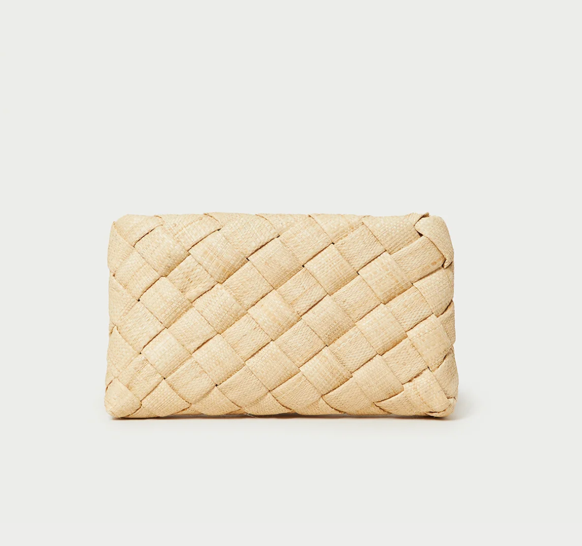 Loeffler Randall Aviva Clutch - Natural, Bubblegum