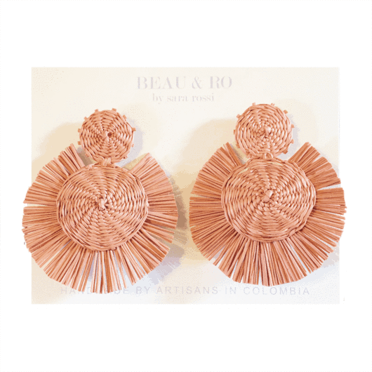 The Palm Round Earring
