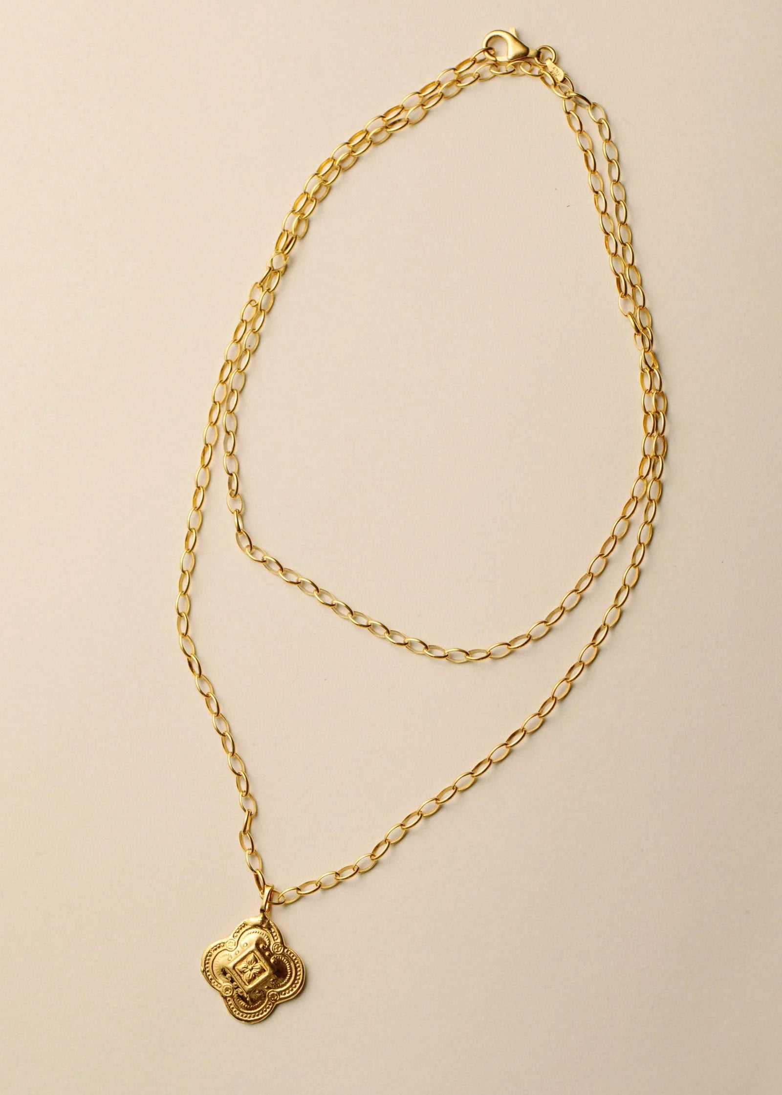 Pamela Card Pombaline Wrap Necklace - Gold