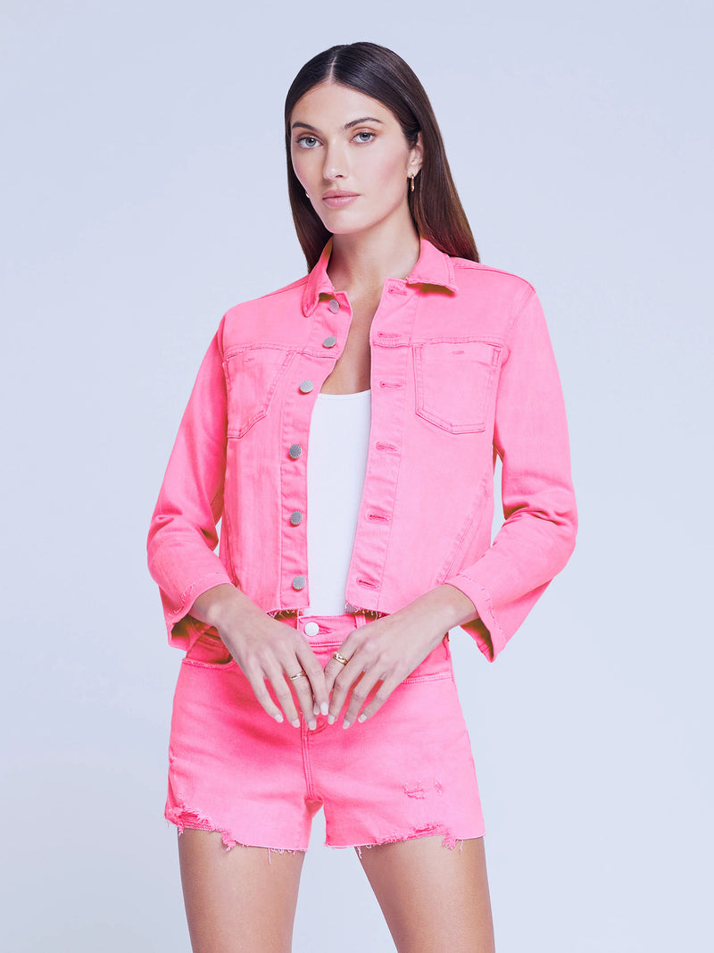 Janelle Jacket - Sugar Plum