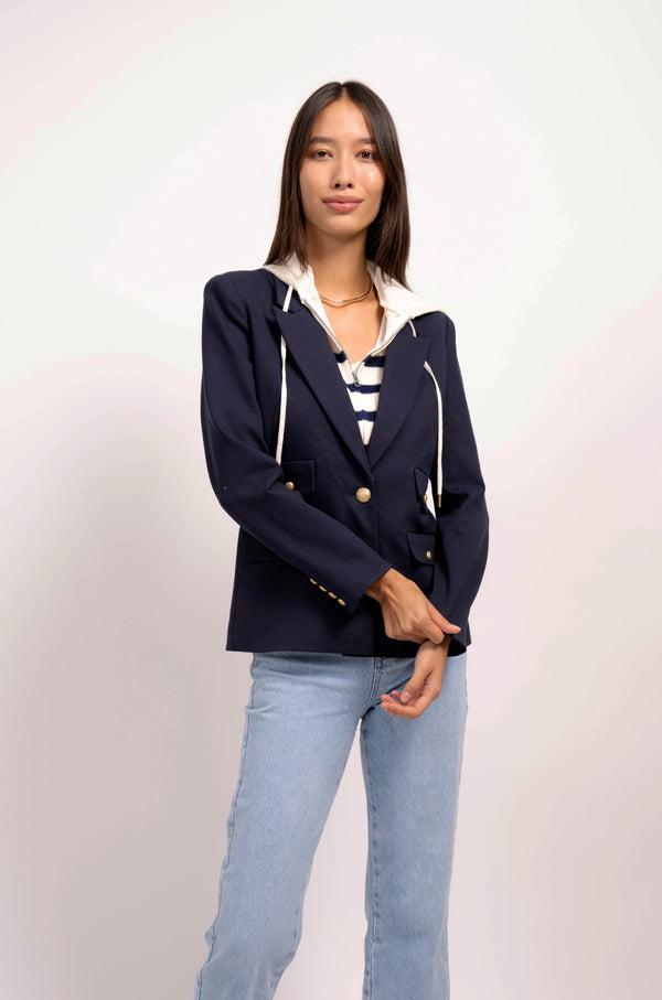 Dawson Nautical Stripe Dickie Blazer