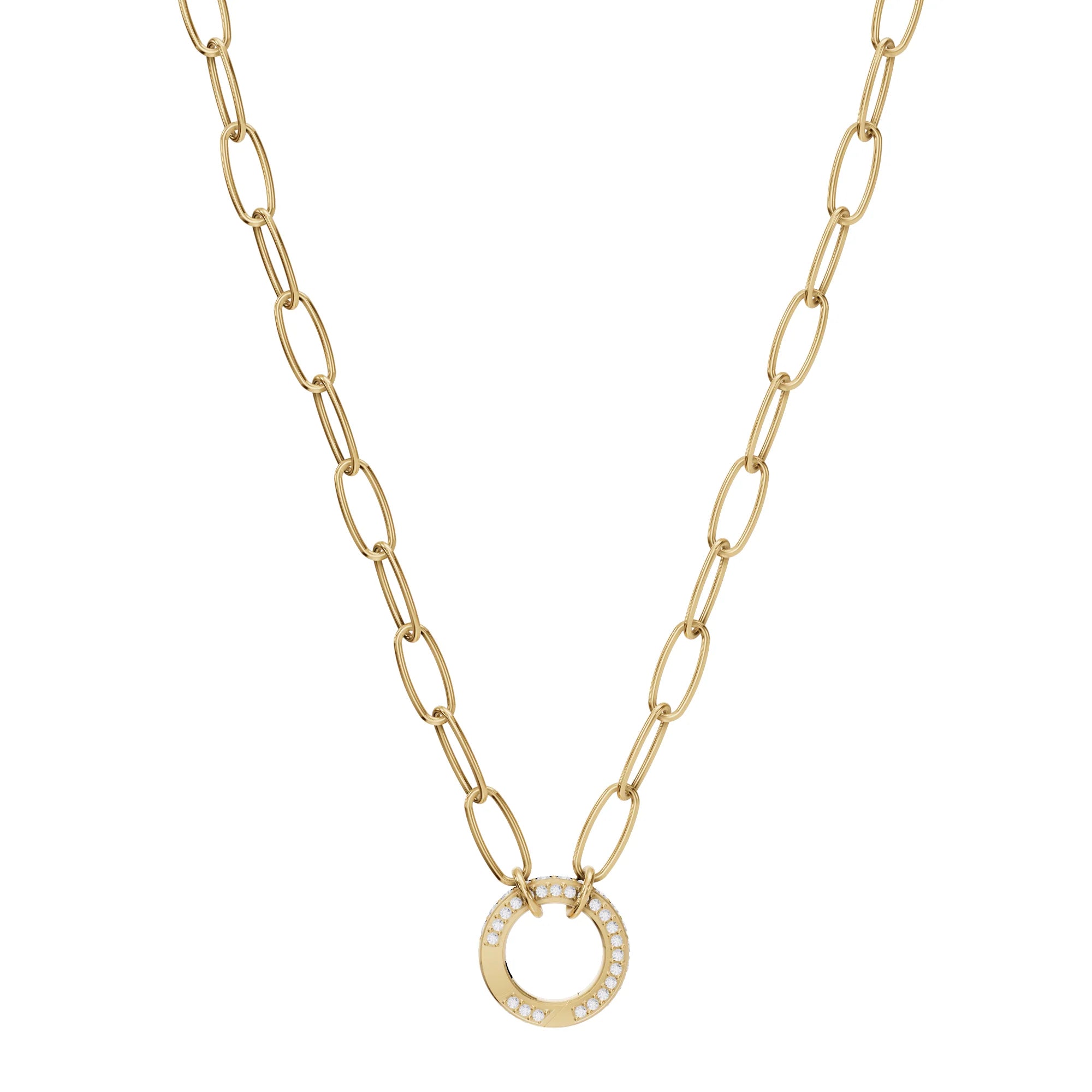 Heather B. Moore 2.9mm Solid 14k Gold Link Hinge Chain