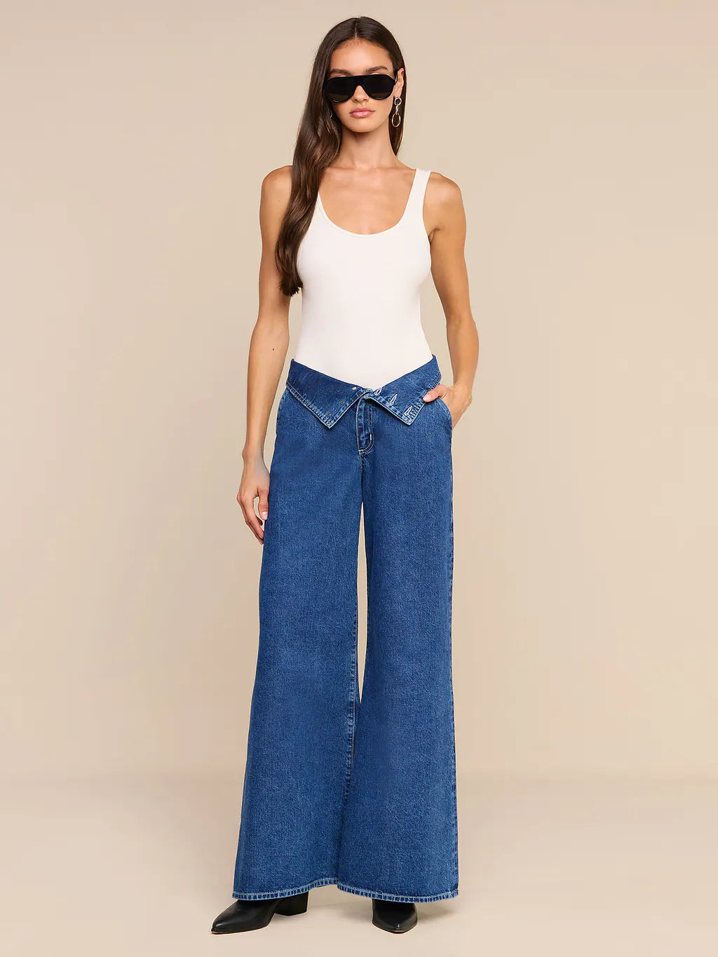 L'Agence Sonja Ultra High-Rise Corset Jean