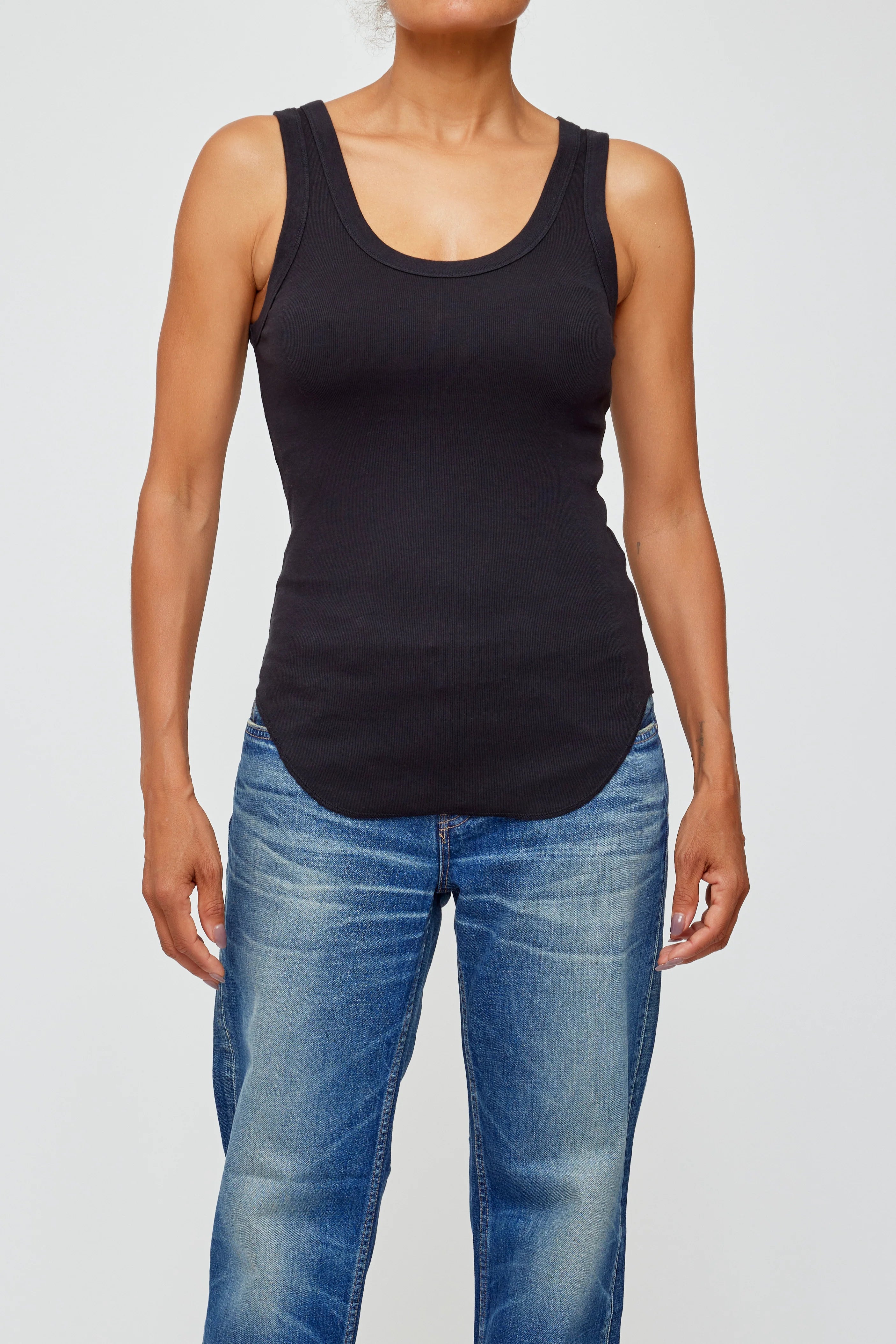 Mouse Vintage 2Face Tank - Black