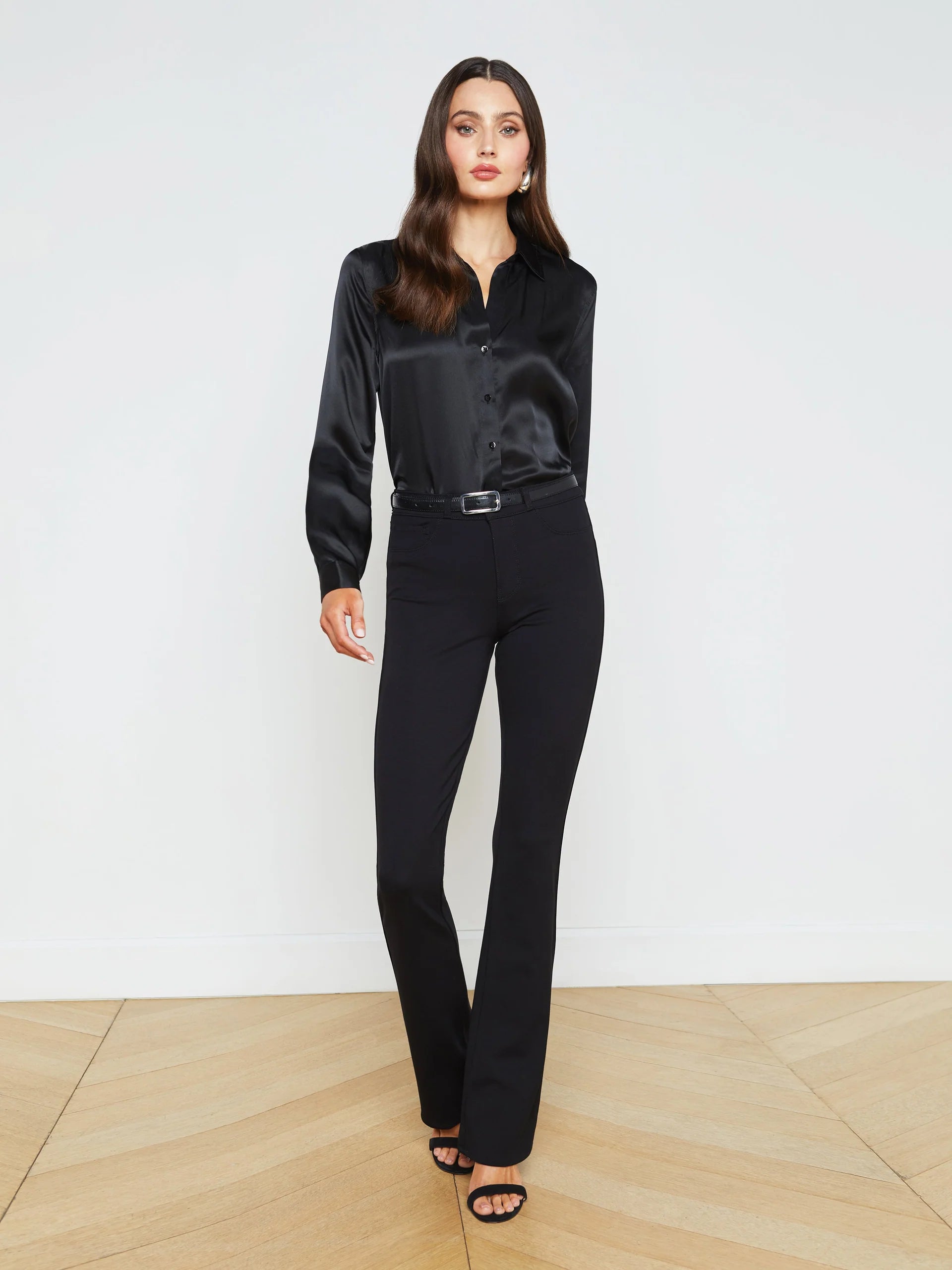 Selma Sleek Baby Boot -Black Ink