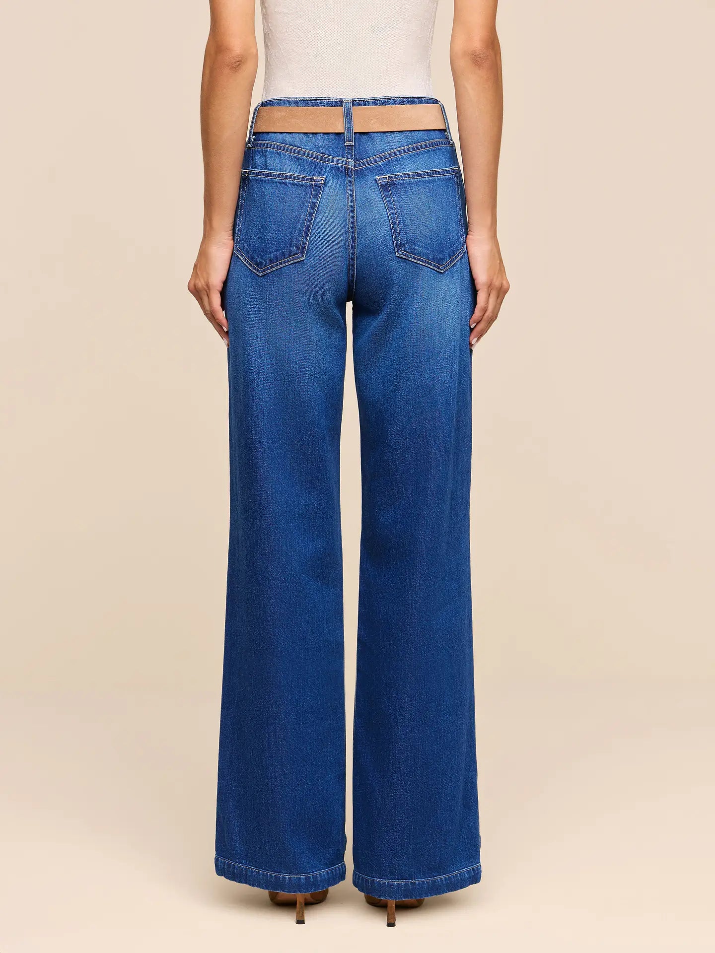 L'Agence Scottie Wide-Leg Jean - Idaho
