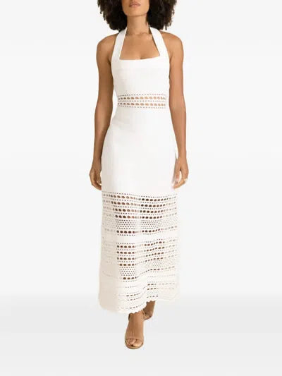 Simkhai Blayne Open Stitch Knit Midi Dress