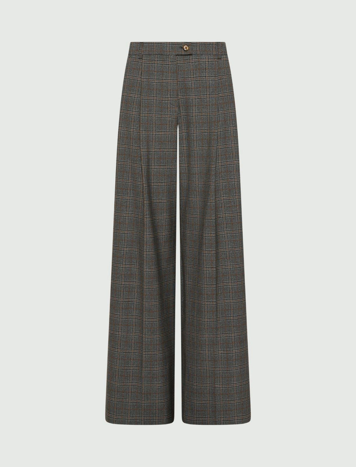 Marella Straight-leg darted trousers - GREY