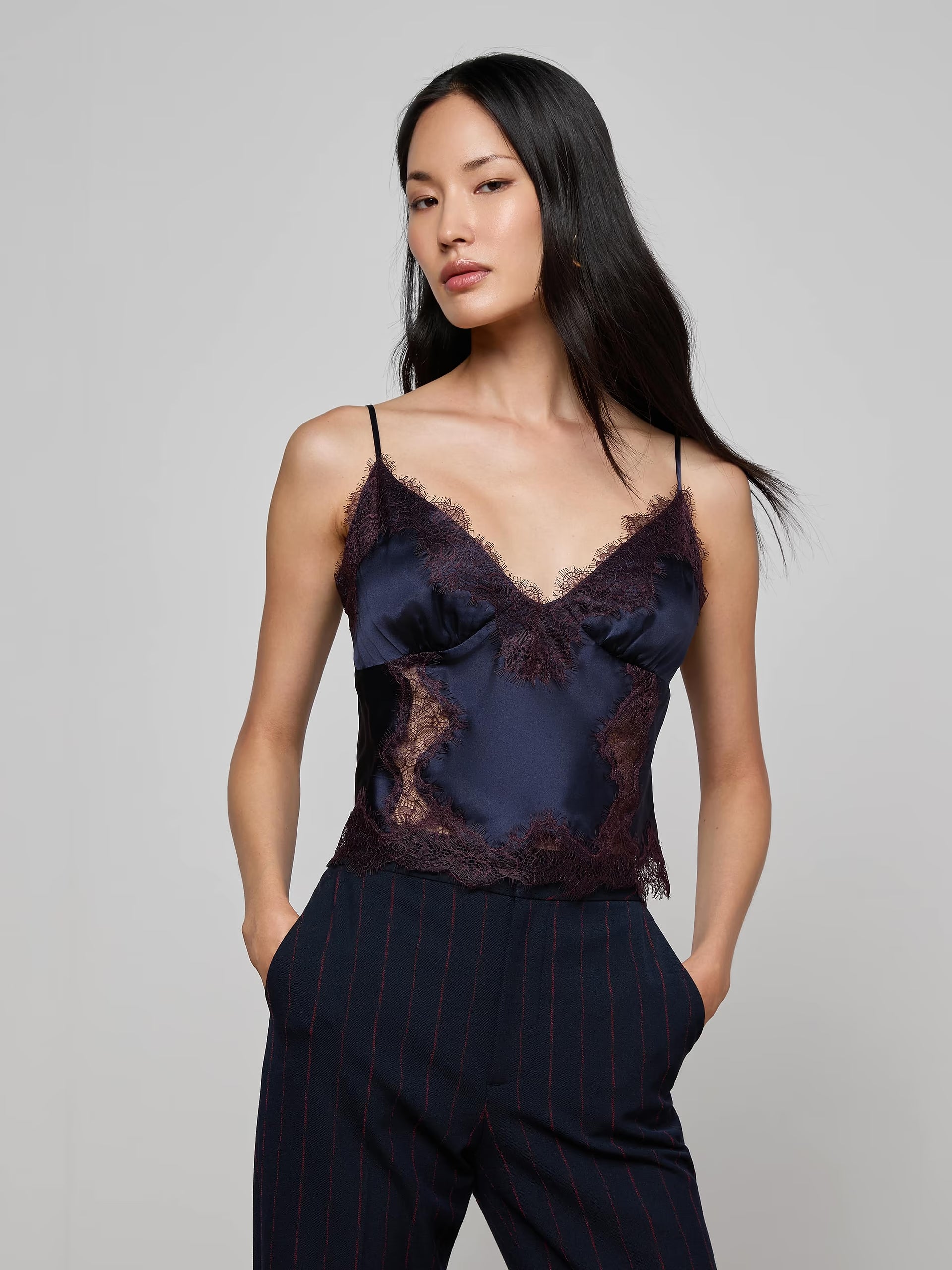 Kimber Lace Insert Cami