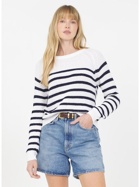 Raleigh Pullover - White Combo