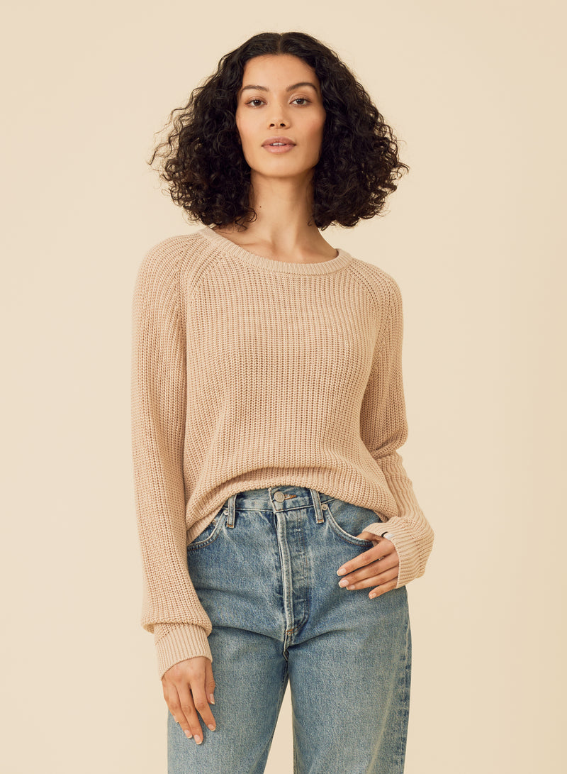 Raleigh Pullover - Latte