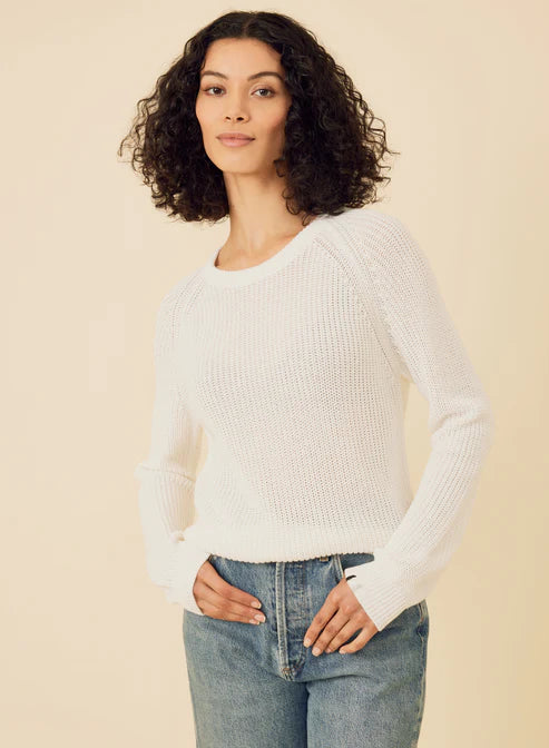 Raleigh Pullover - White