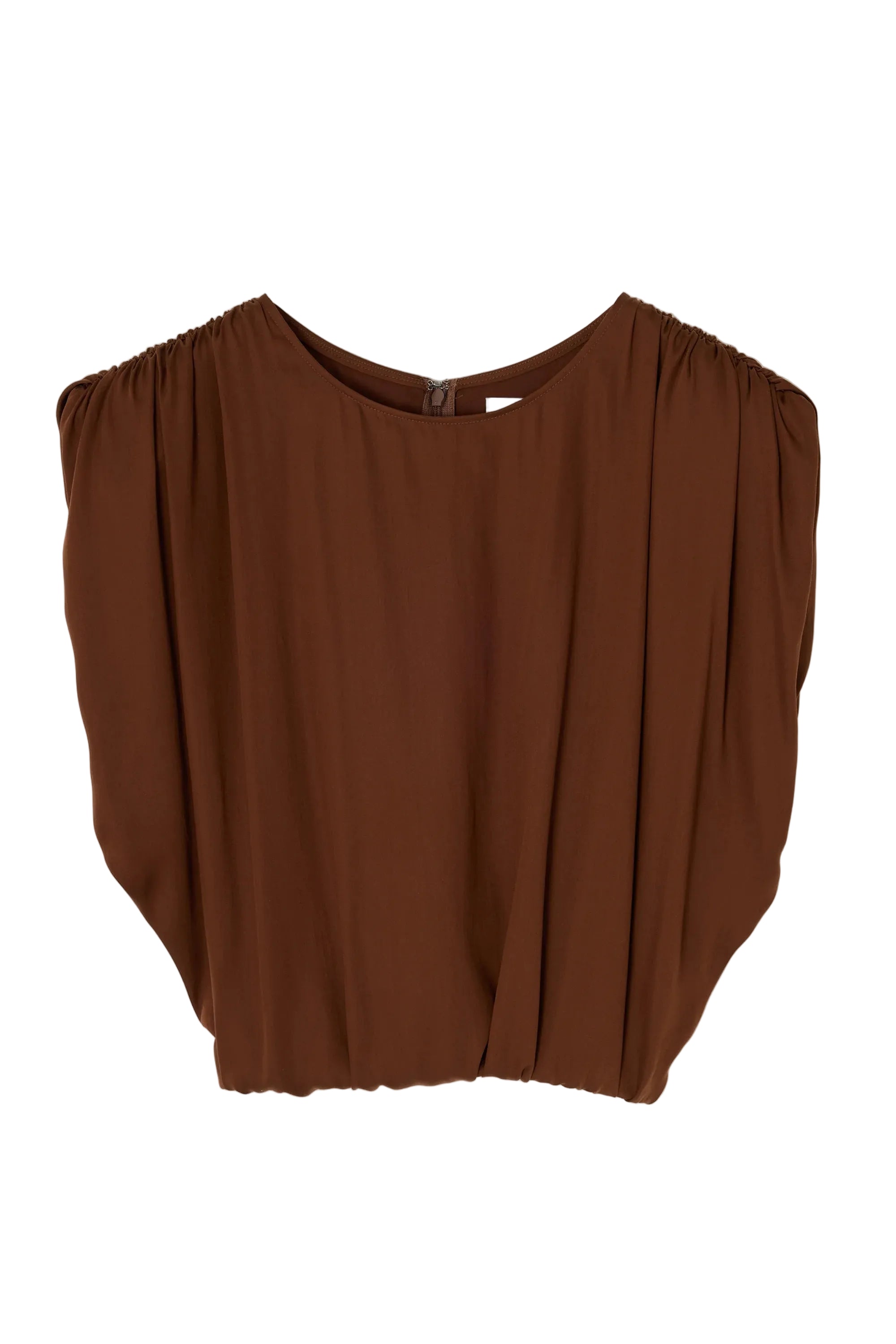 Moussy Vintage Satin Shell Cap Top