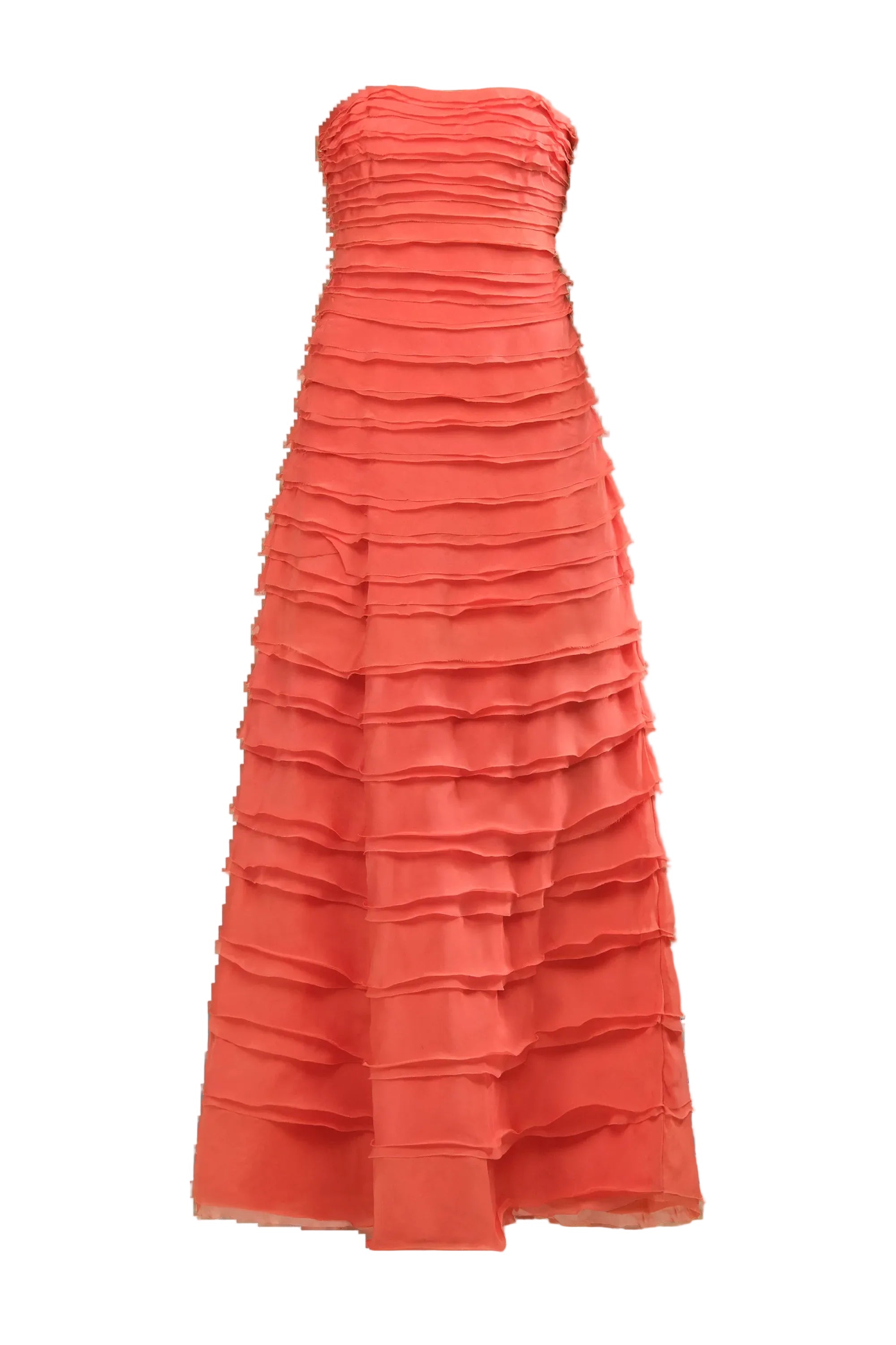Amur Pepper Layered Gown - Desert Sun