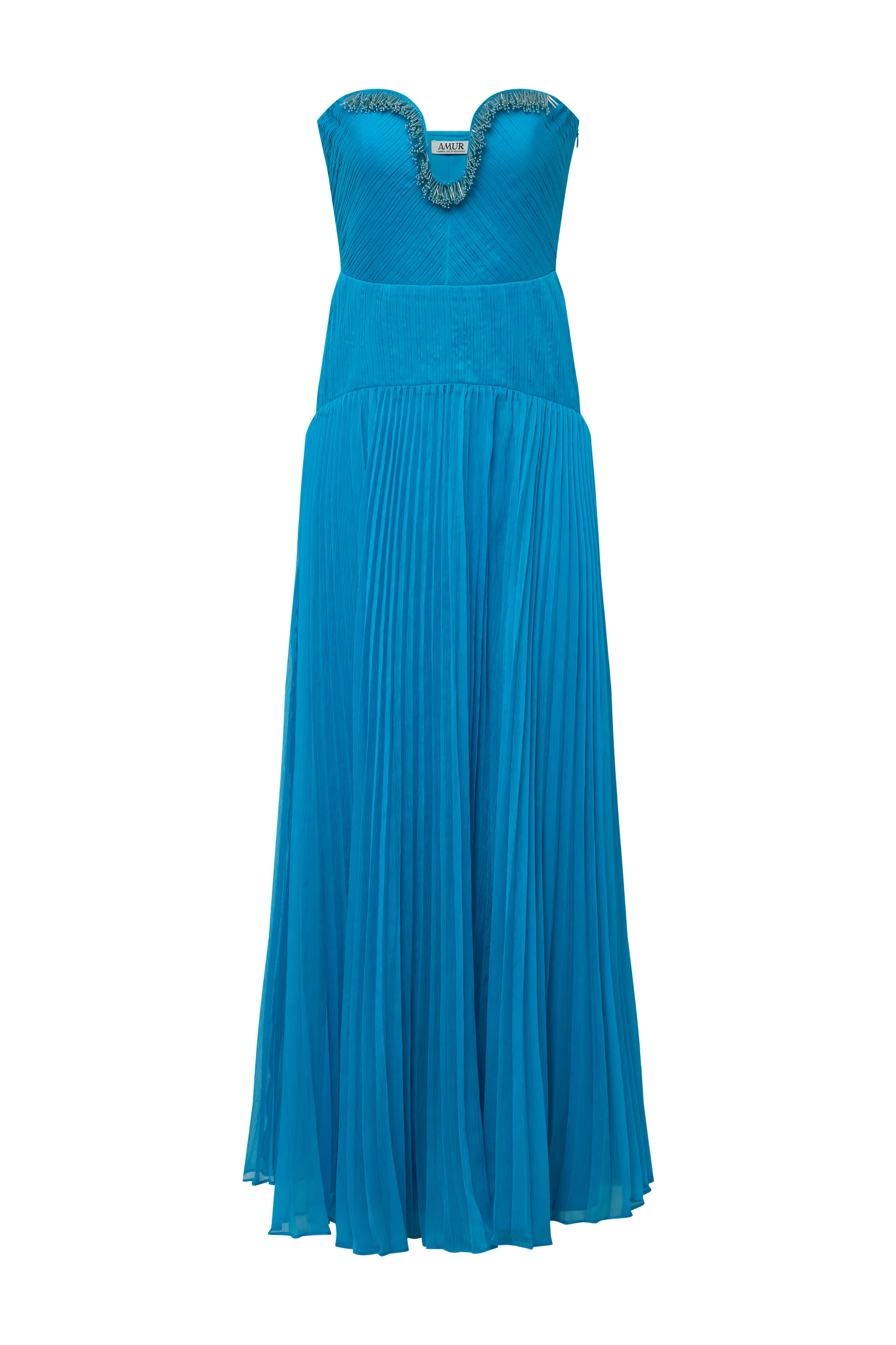 AMUR Fiora Pleated Dress
