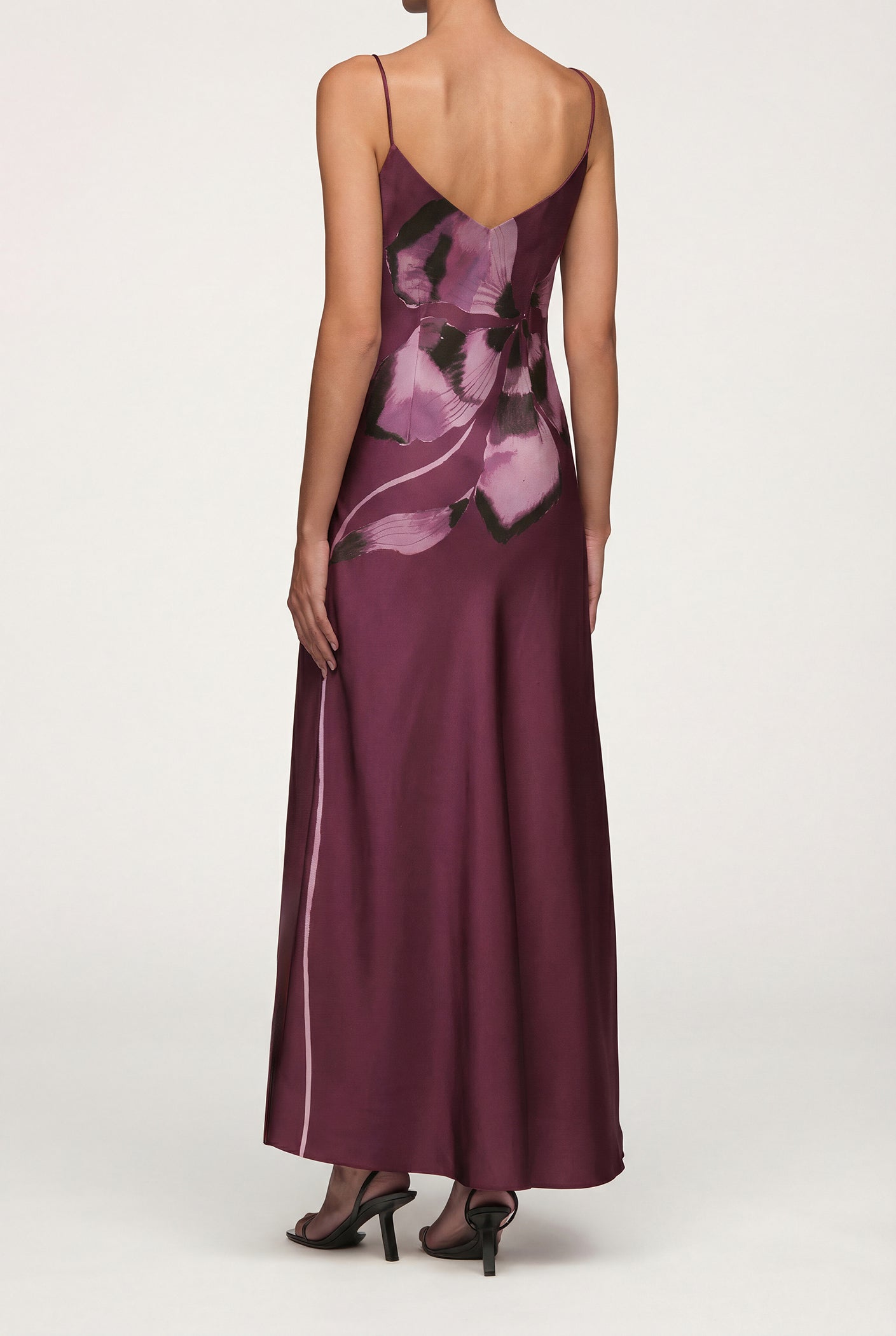 Amur Coralee Printed Bias Dress