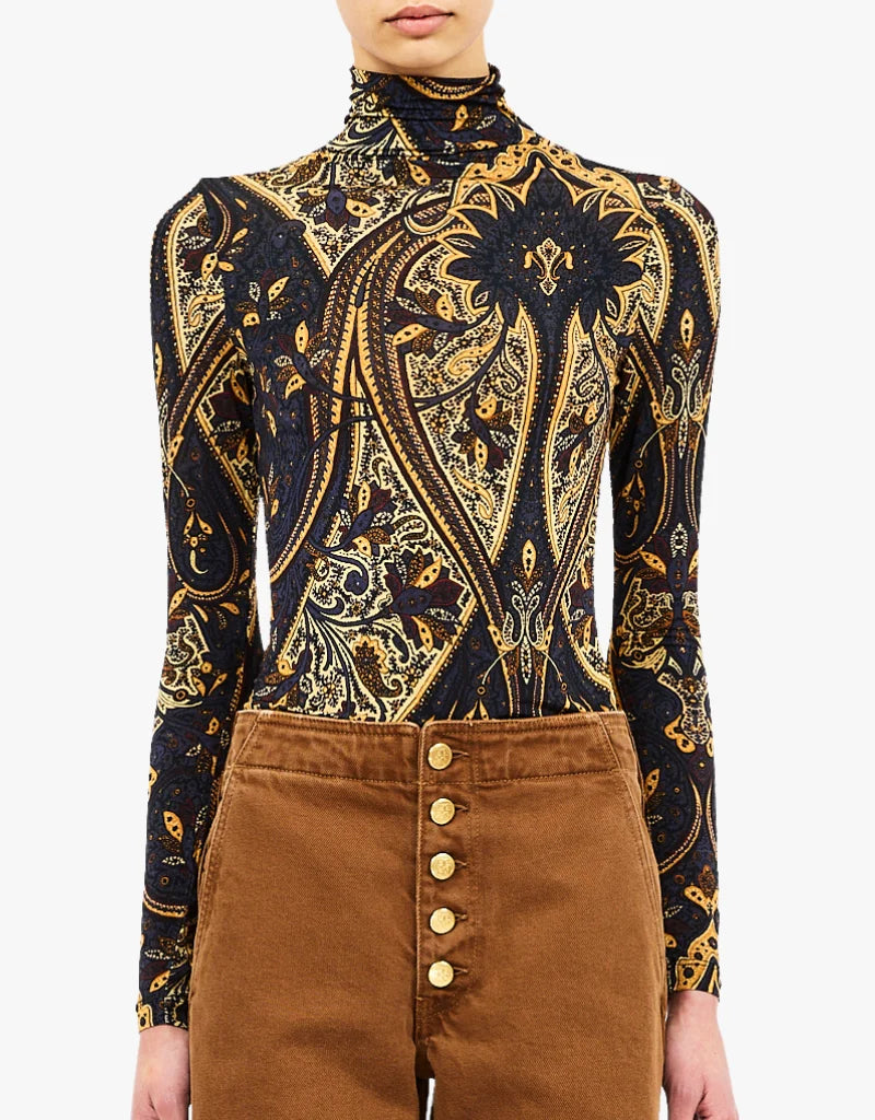 Aurelia Long-Sleeve Jersey Top