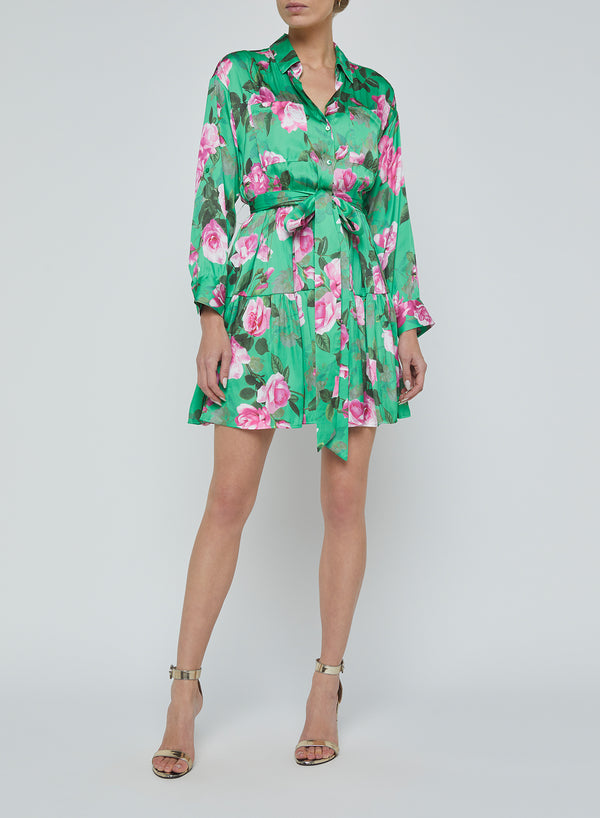 Virlen Tiered Shirt Dress