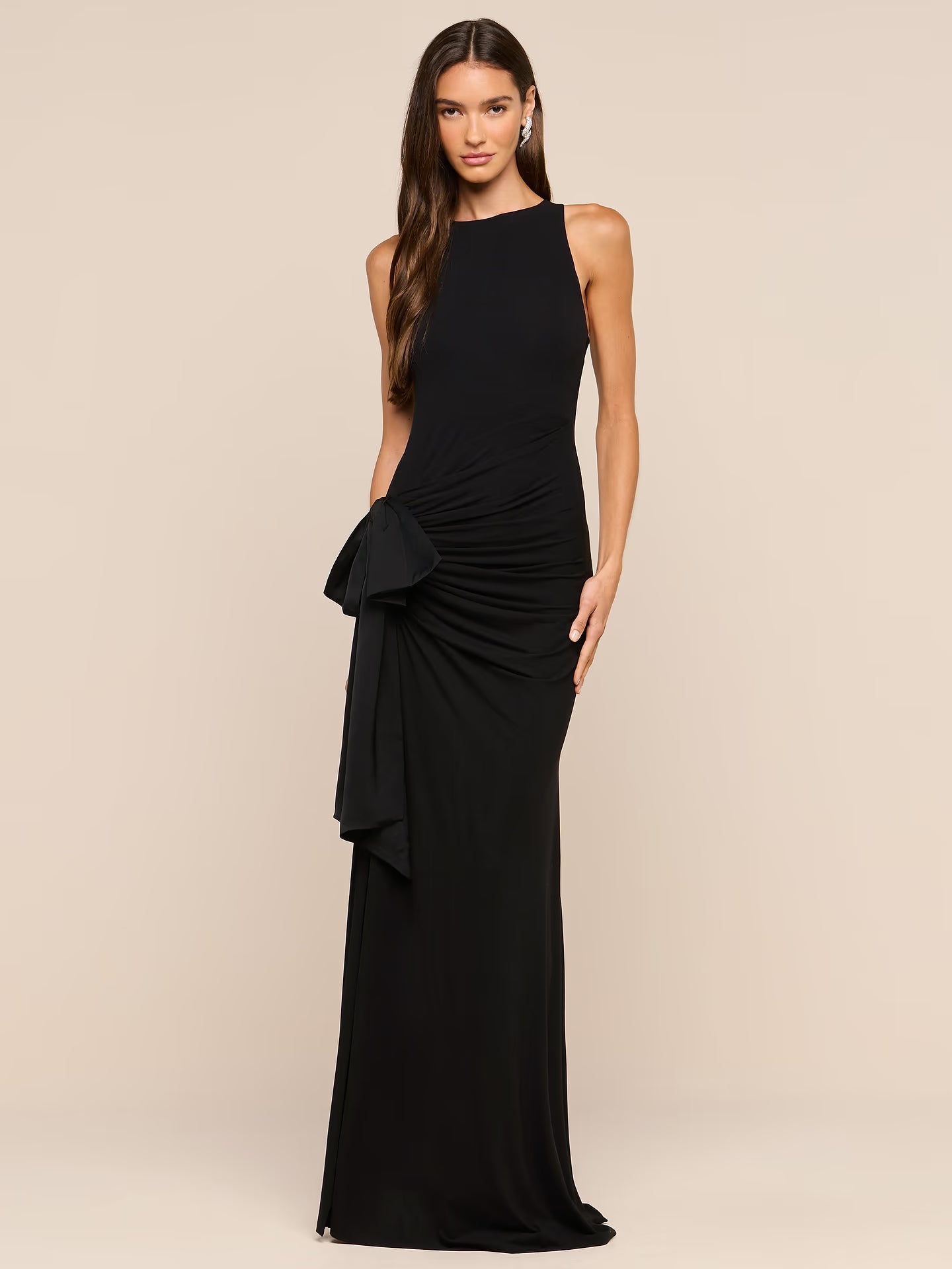 L'Agence Frost Gown - Black