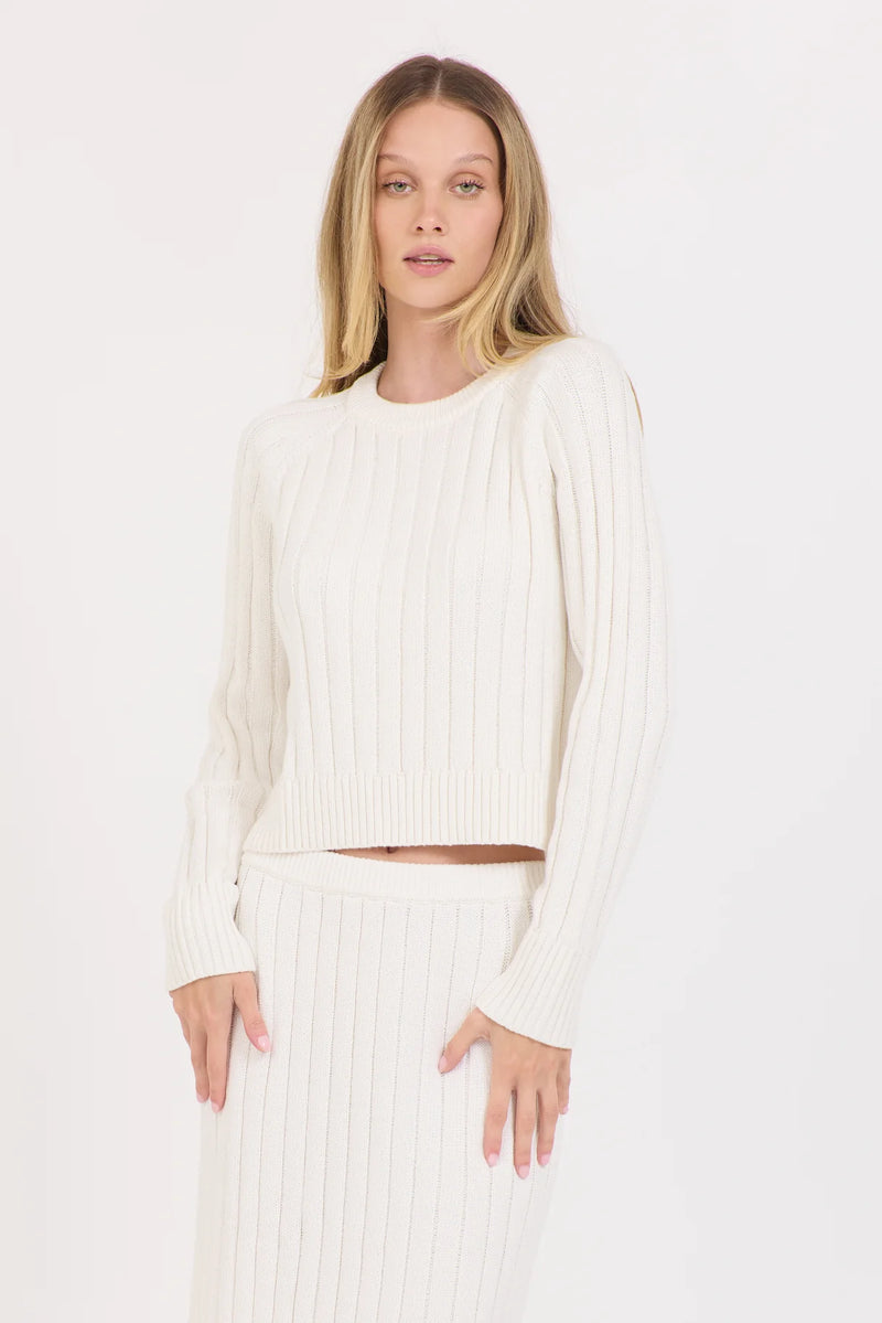 Lazo Crewneck - Ivory