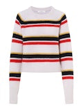 Blakely Cashmere Pullover - Primary Stripe