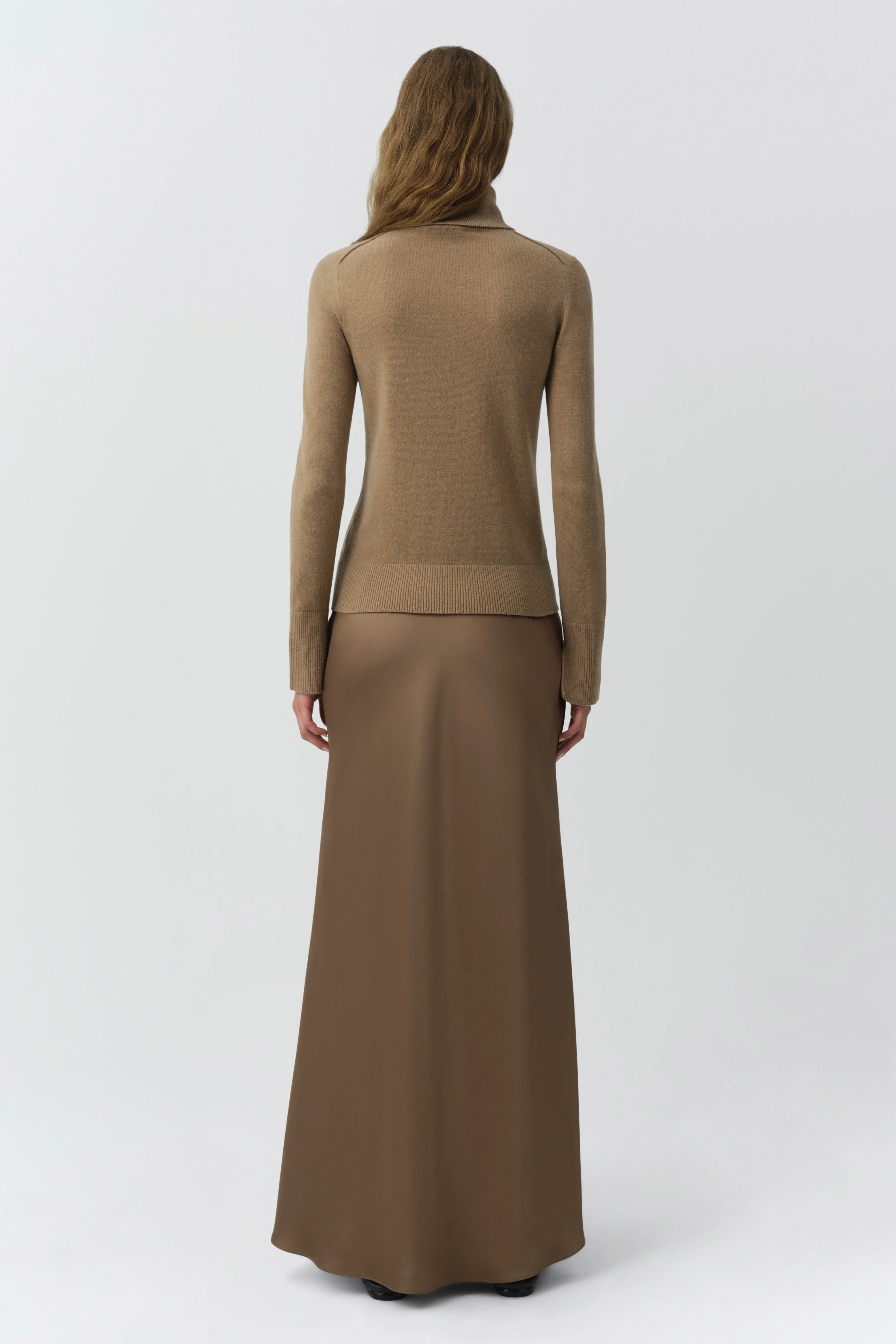 Simkhai Fenwick Turtleneck - Camel