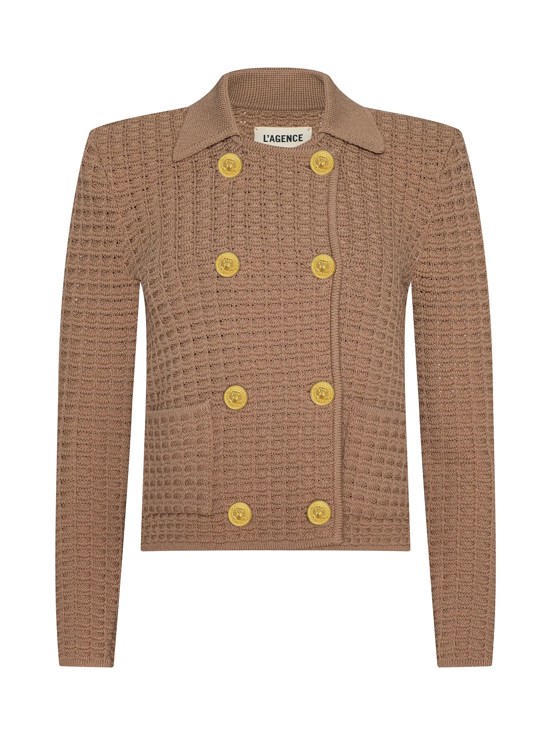 Charlie Open Stitch Knit Jacket