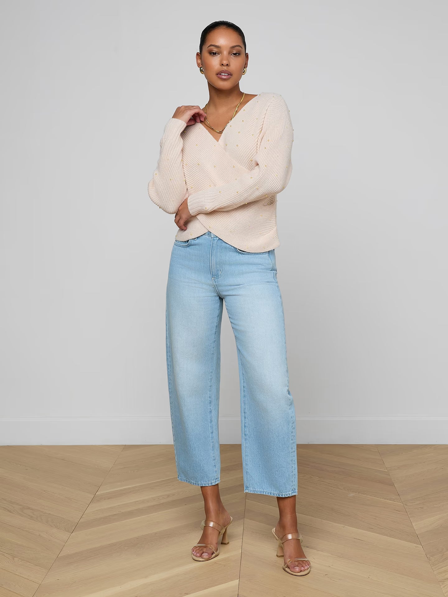 Antonella Crossover Sweater