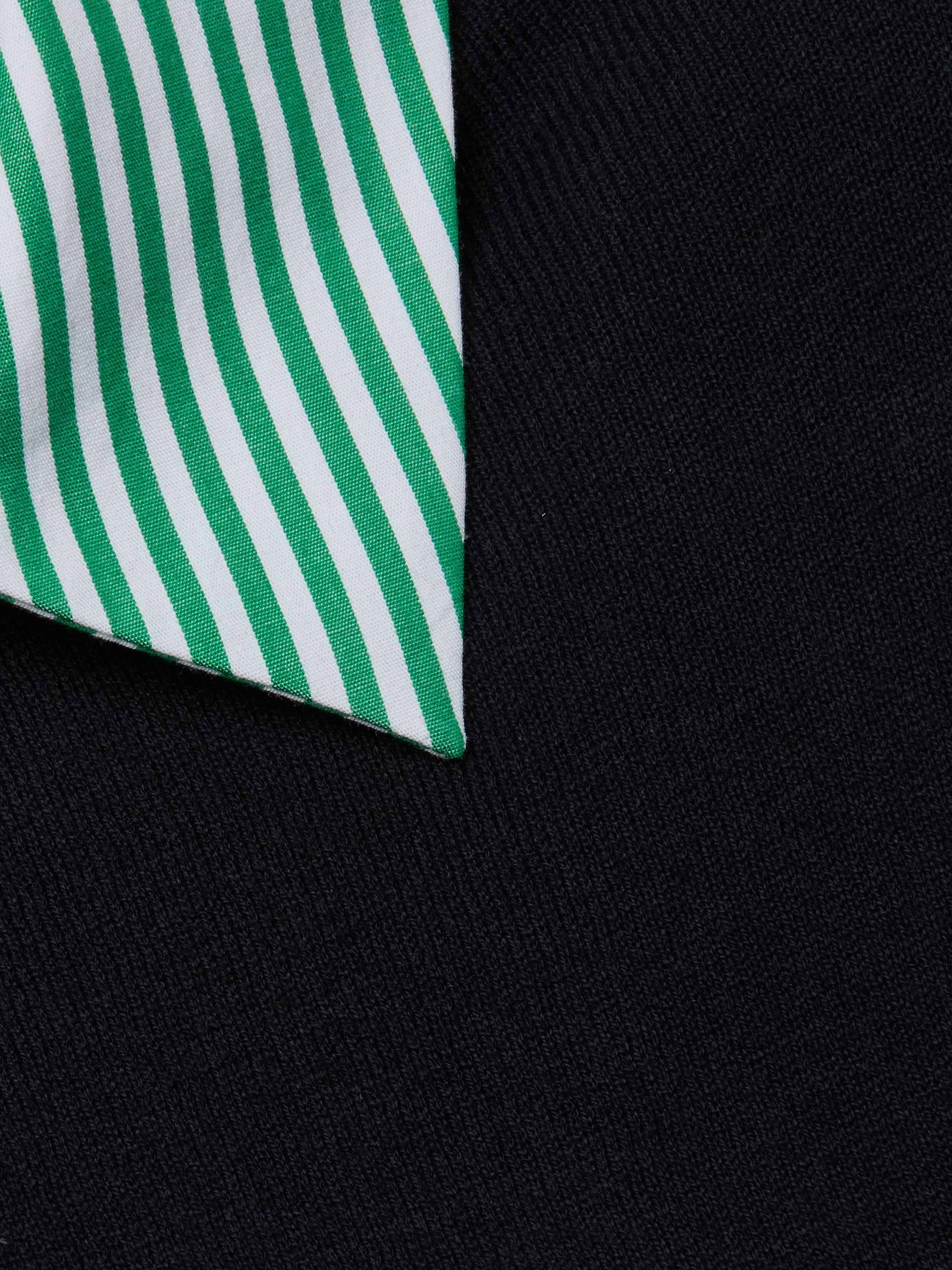 L'Agence April Poplin Collar Pullover