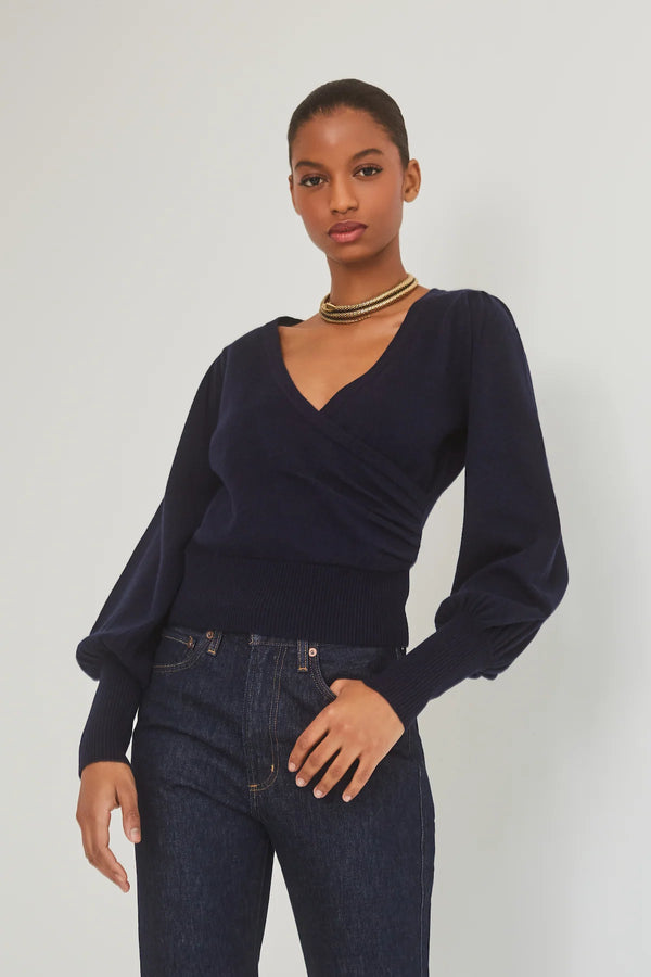 Ezra Top-Navy