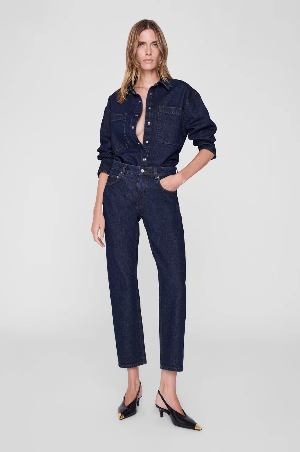 Anine Bing Kate Jean - Unwashed Blue
