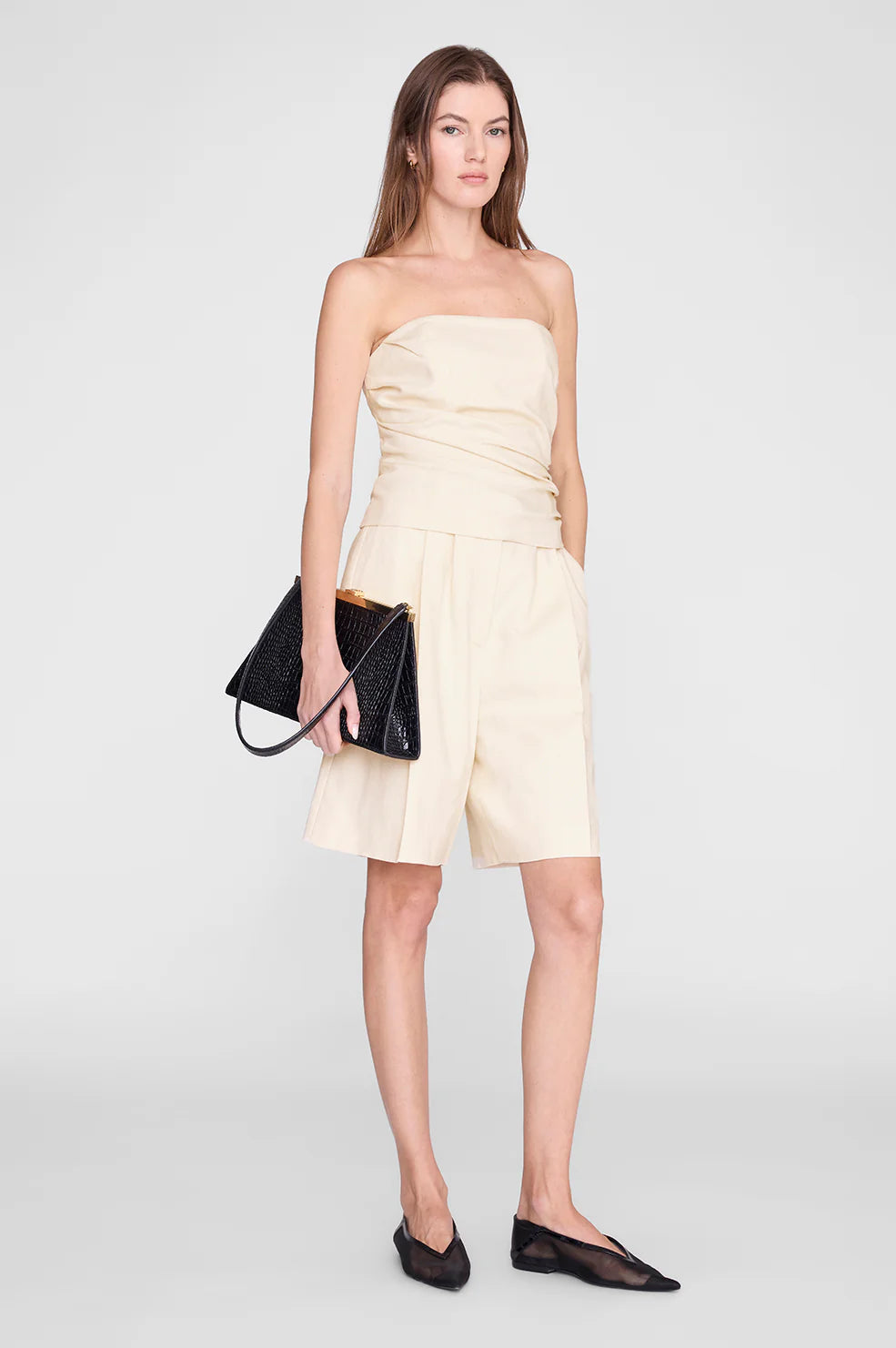 Anine Bing Tyla Top - Cream