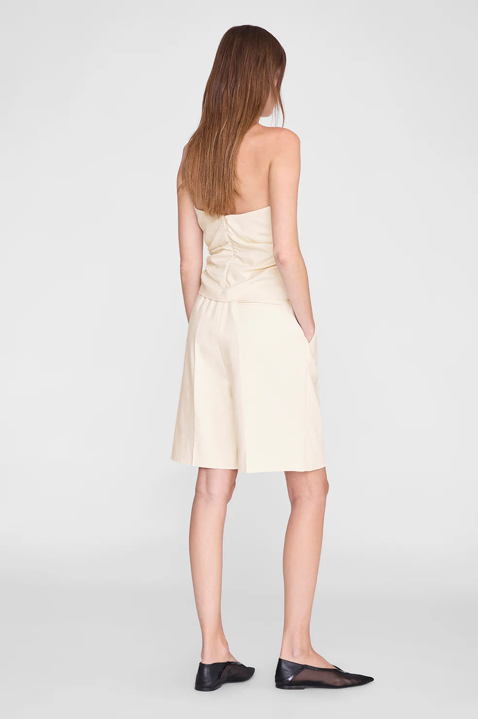 Anine Bing Tyla Top - Cream