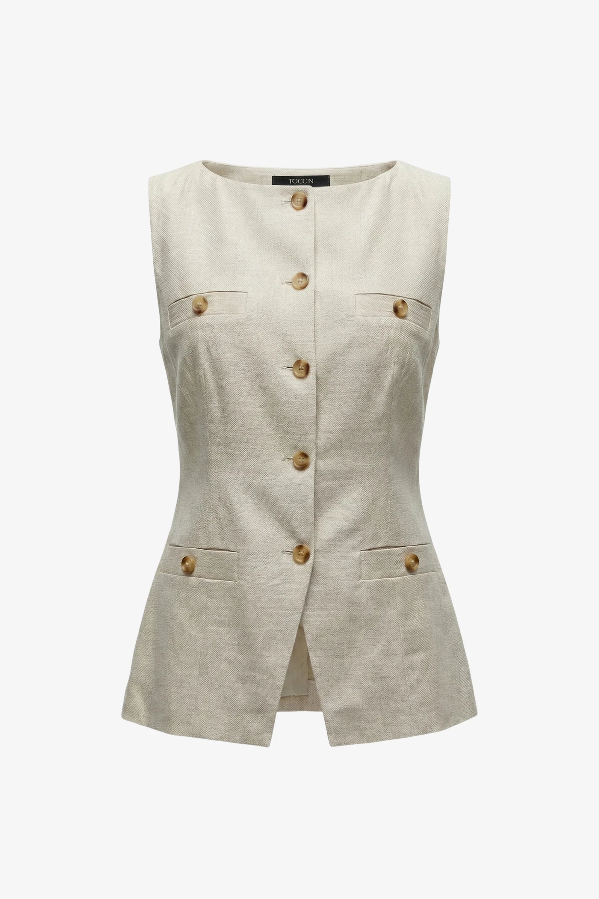 Toccin Amra Boat Neck Vest