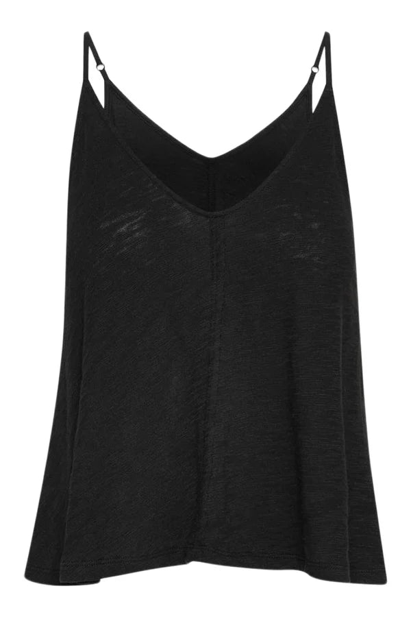 Slub Jersey Exposed Seam Tank