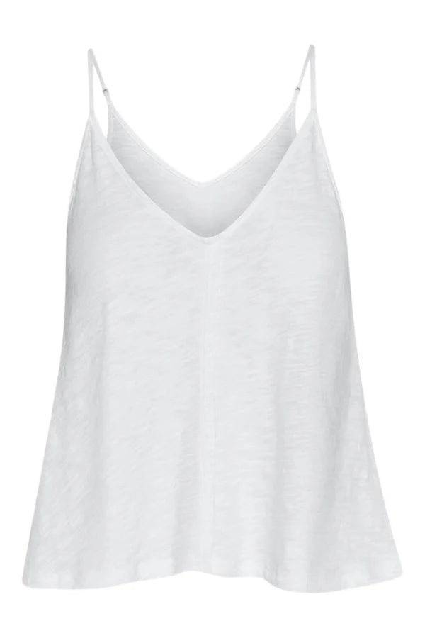 Slub Jersey Exposed Seam Tank