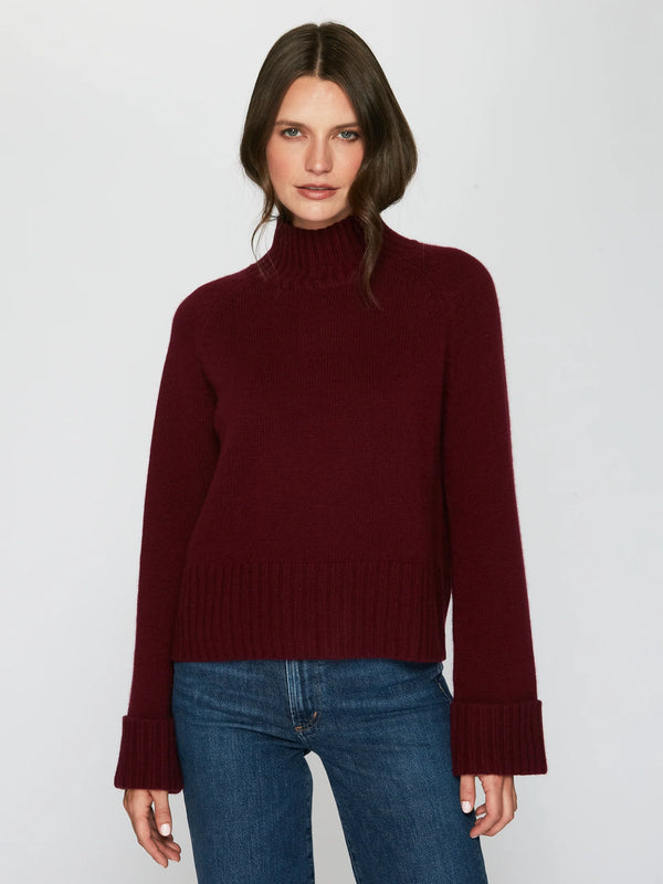 6 Ply Boxy Mock Sweater