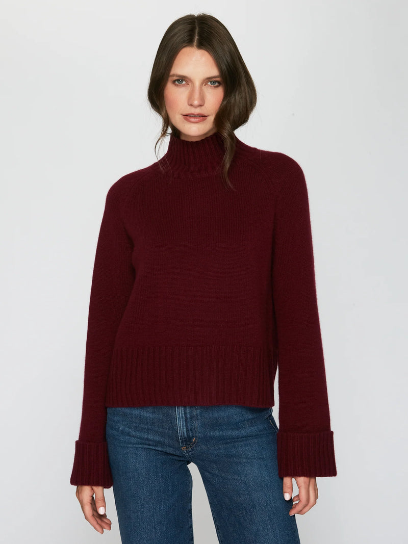 6 Ply Boxy Mock Sweater