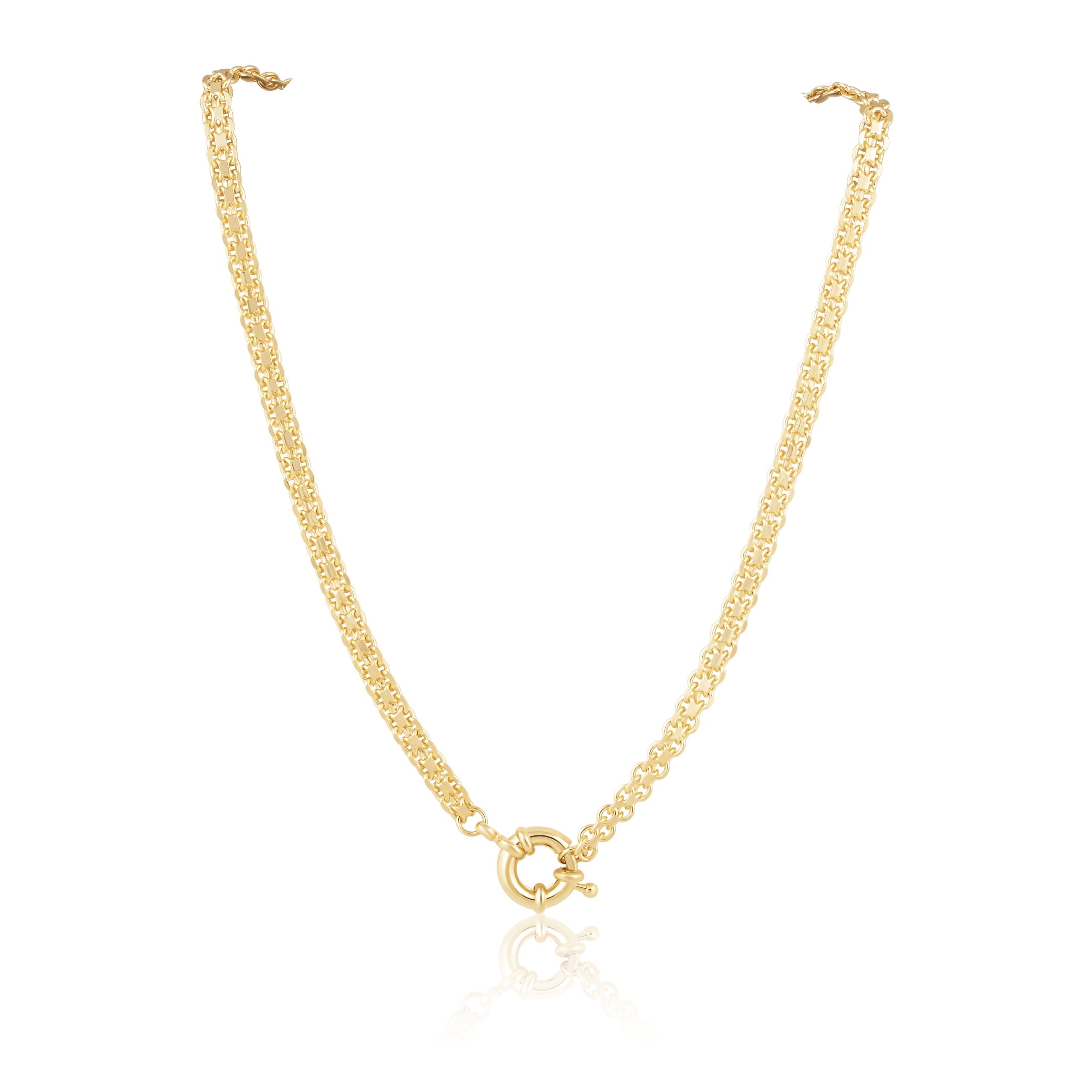 Indy Chain 16" - Gold