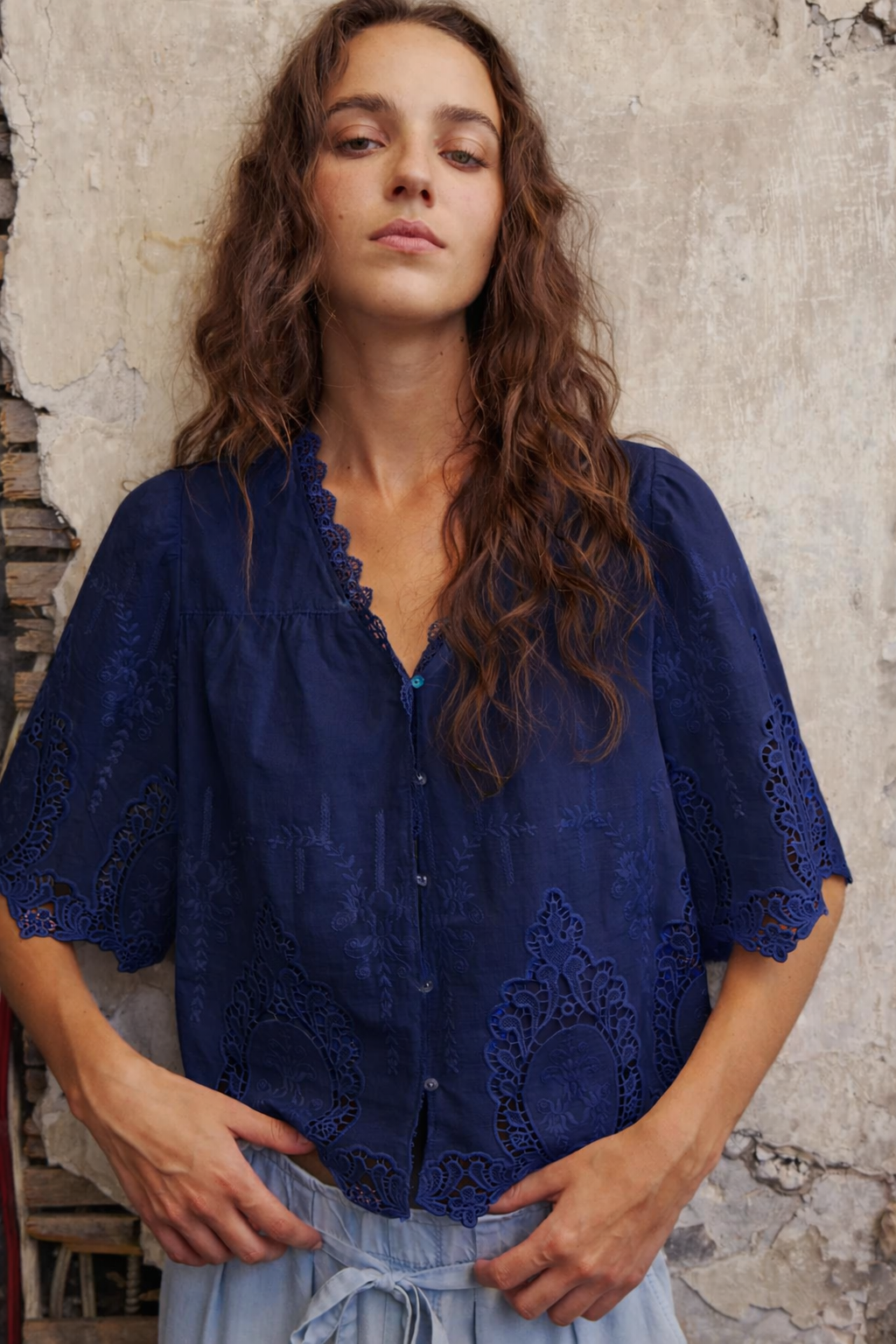 Melisaa Nepton Maoli Blouse Navy