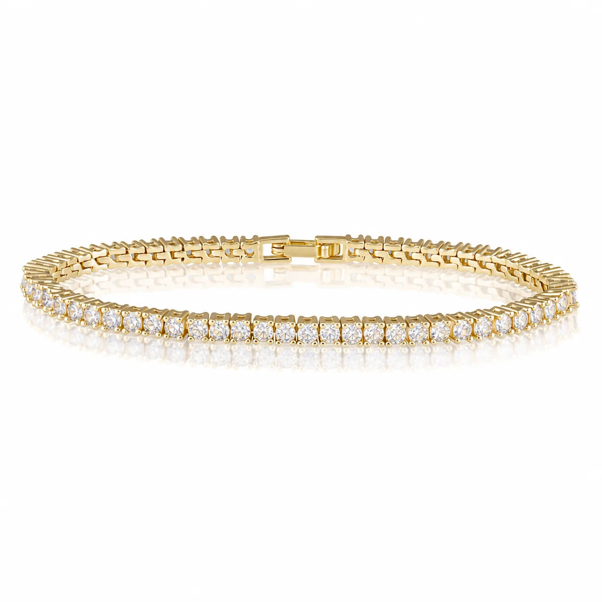 Sahira Karla Tennis Bracelet - Gold