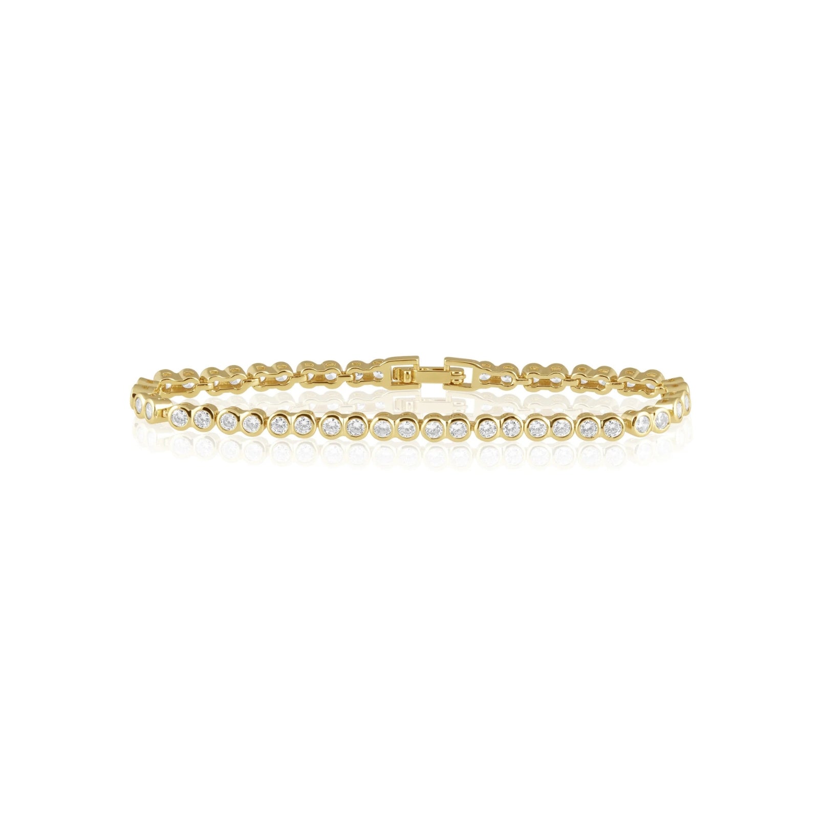 Sahira Bezel Tennis Bracelet