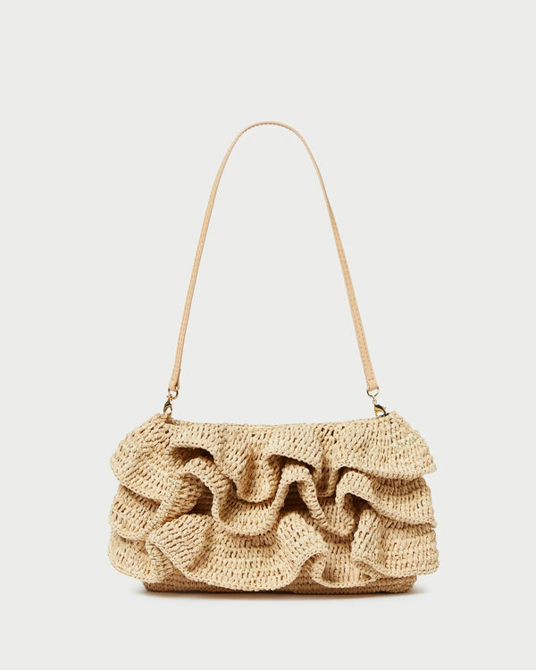 Odette Tiered Ruffle Clutch